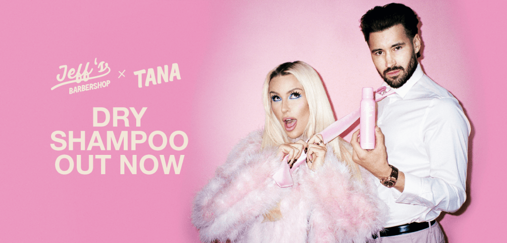 JEFF’S BARERSHOP X TANA: THE DRY SHAMPOO WE’VE BEEN DYING FOR IS&nbsp;HERE
