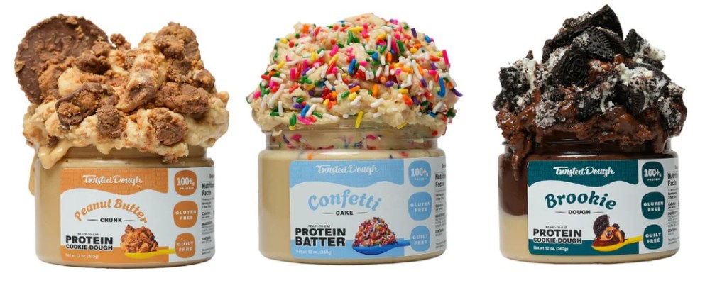 TWISTED DOUGH IS THE VIRAL HIGH-PROTEIN COOKIE DOUGH EVERYONE IS SNACKING ON